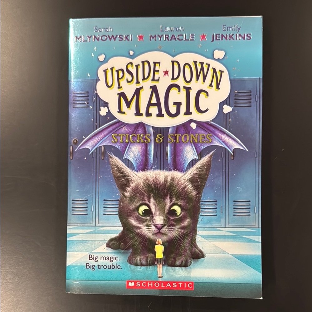 Upside Down Magic #2: Sticks & Stones - Scholastic Paperback Novel